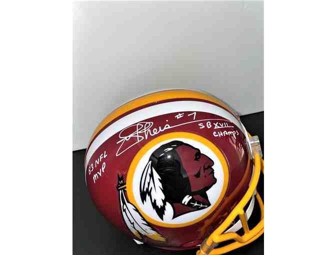 Joe Theismann Washington Redskins Autographed Speed Replica Helmet
