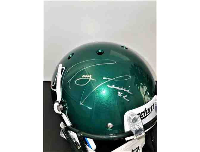 Ray Lewis University of Miami Autographed Helmet