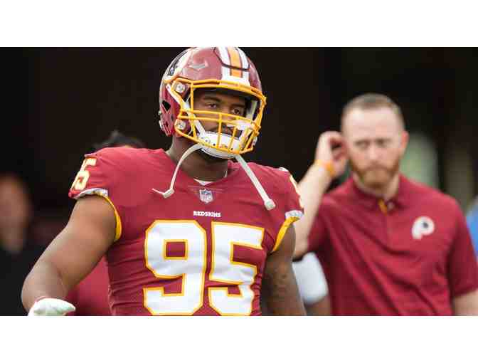 Jonathan Allen Washington Redskins Autographed Jersey