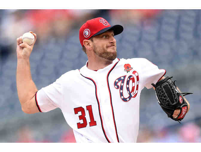 Max Scherzer Washington Nationals Autographed Baseball