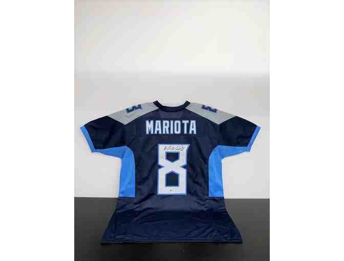 Marcus Mariota Tennessee Titans Autographed Jersey