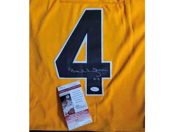 Framed Autographed Bobby Orr Winter Classic Jersey
