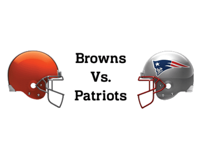 2 Tickets Cleveland Browns vs. New England Patriots