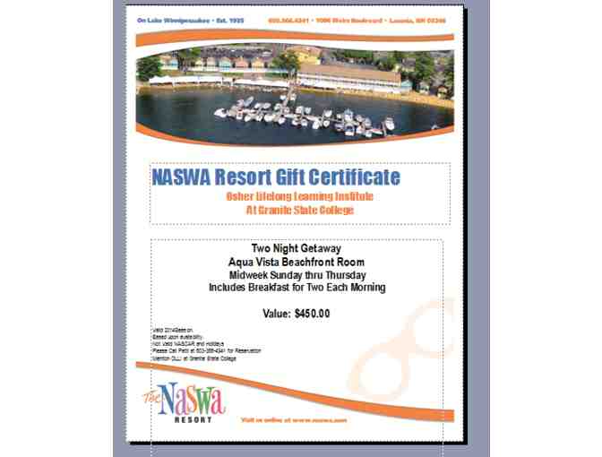 Naswa Resort on Lake Winnipesaukee Mid-week Getaway