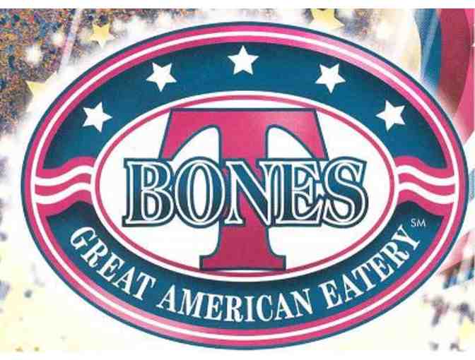 T-Bones, Cactus Jack's, or the Copper Door - $25 Gift Certificate