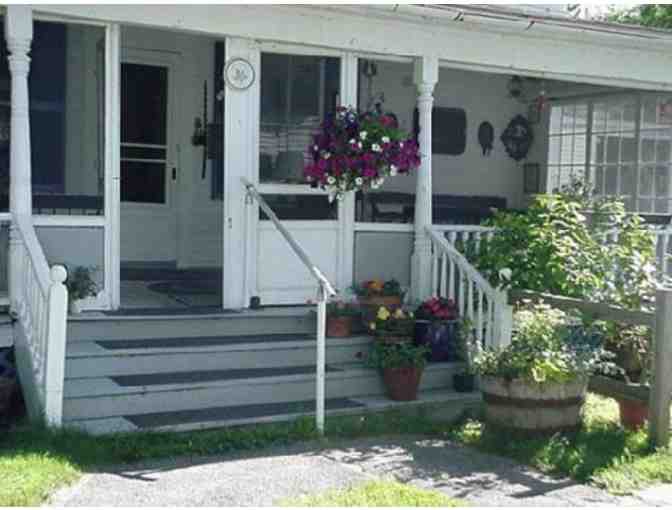 One night stay with breakfast at the STRATHAVEN B&B in Sandwich, NH