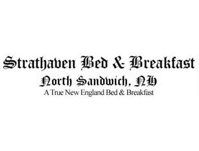 One night stay with breakfast at the STRATHAVEN B&B in Sandwich, NH