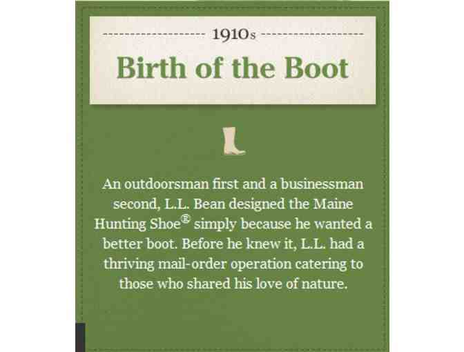 L.L. Bean - $25 Gift Certificate