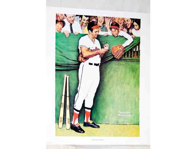 Norman Rockwell Print - 'Gee Thanks, Brooks'