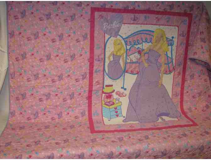 Barbie Quilt & Window Valance