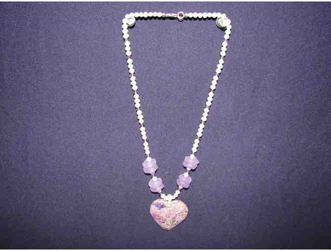 Freshwater Pearls and Amethyst Necklace