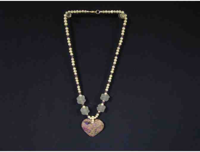 Freshwater Pearls and Amethyst Necklace