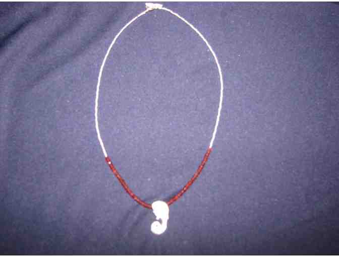 Sammy Seahorse Silver Pendant