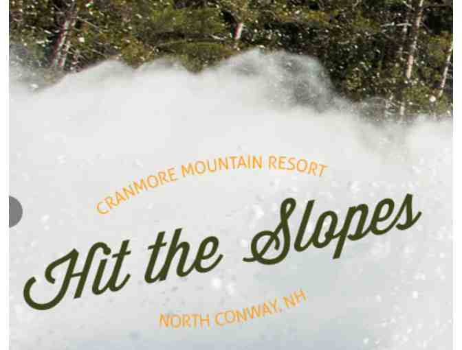 Cranmore Mountain Resort 2 Adult Anytime Lift Tickets