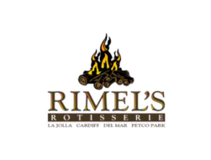 Rimels Restaurants Gift Certificate