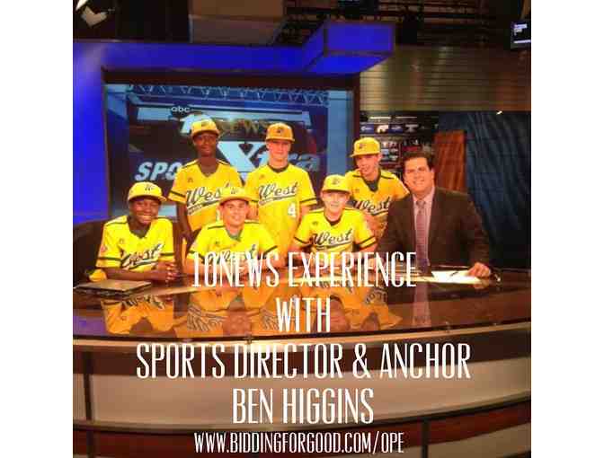 10News Station Tour with OPE Dad and Sports Director