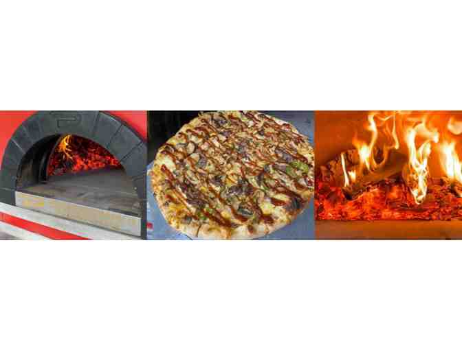 Pup's Wood Fired Pizza backyard private event for up to 30 people