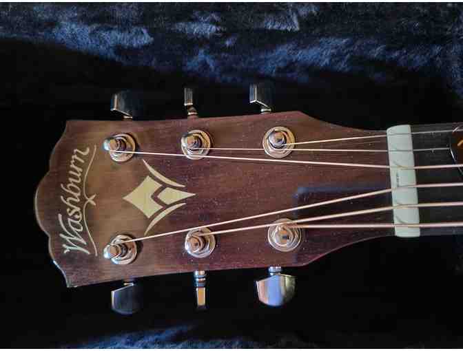 Washburn Acoustic Guitar and Case