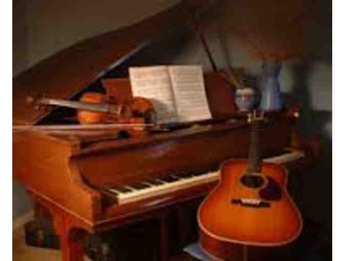 Three (3), 30-Minute Piano or Guitar Lessons