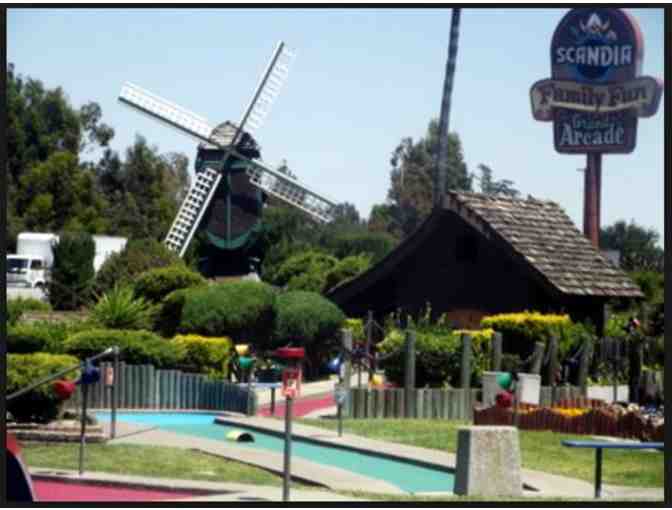 4 Tickets to Scandia Family Fun Center in Fairfield CA