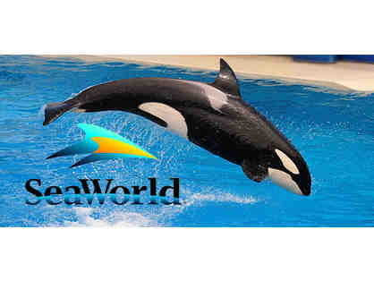 Four (4) Single Day admission tickets to Sea World San Diego