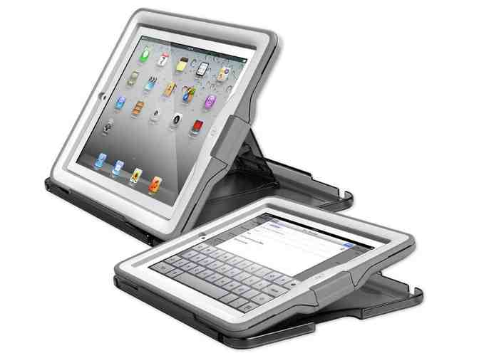 LifeProof Nuud Case & Cover/Stand for iPad Gen 2/3/4 - White / Gray