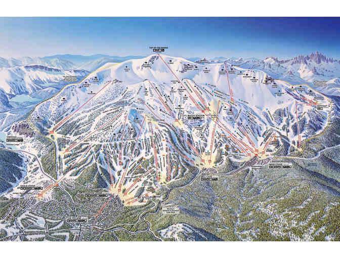 Live Auction - Mammoth Vacation Ski Package