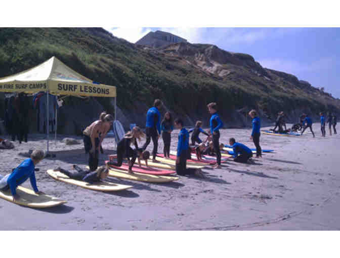 One Week of Surfin Fire Surf School Camp