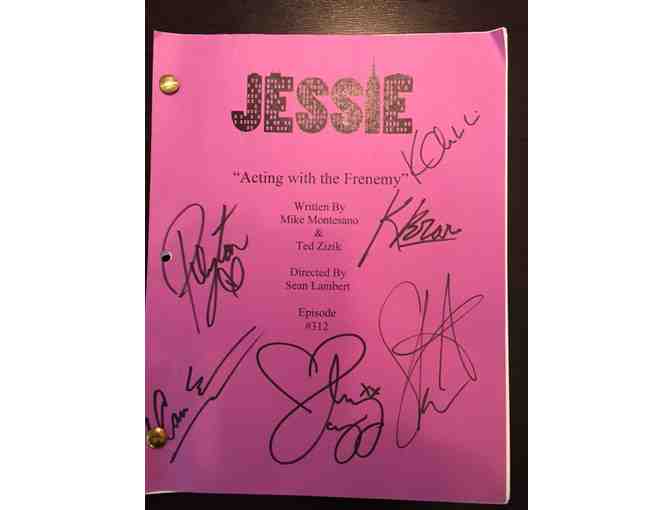 Disney's Jessie Autographed Script and photos from the cast