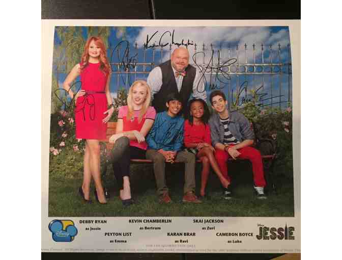 Disney's Jessie Autographed Script and photos from the cast
