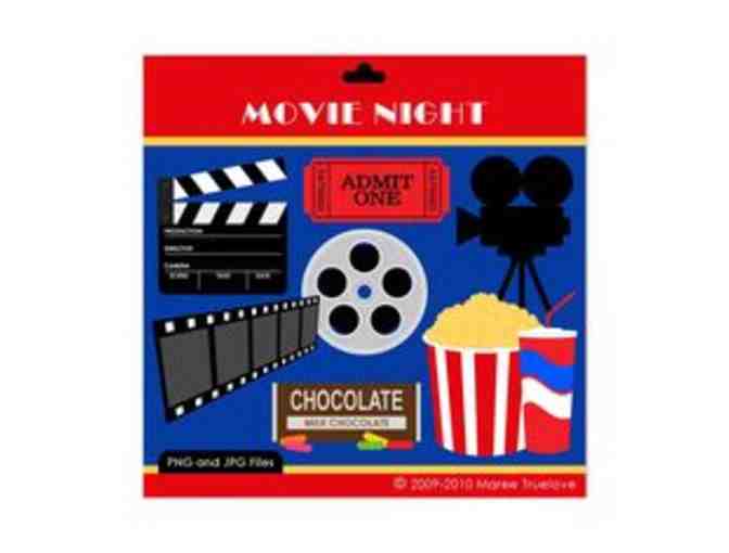 ****Movie Night Gift Basket