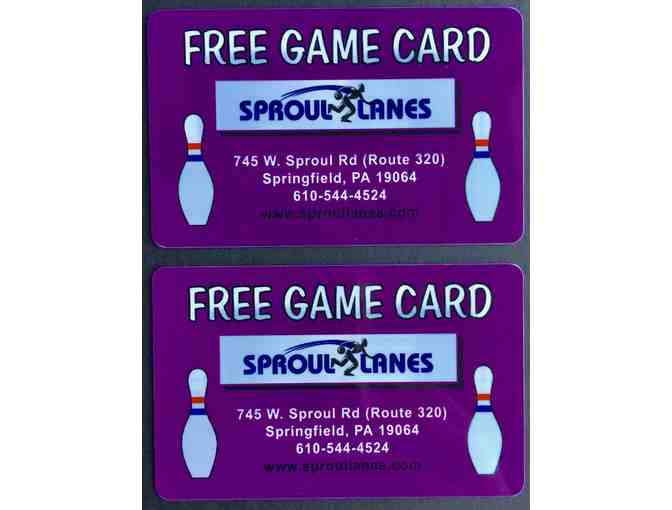****Bowling at Sproul Lanes - 10 Free Games