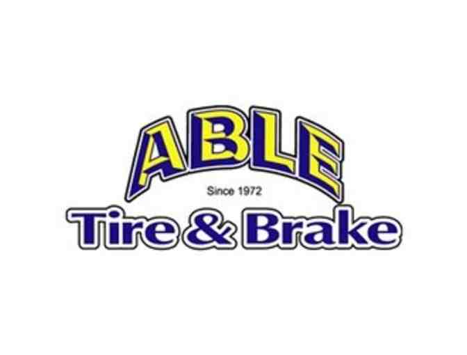 Able Tire & Brake -$100 Gift Certificate towards Purchase of 4 New Tires - Photo 1