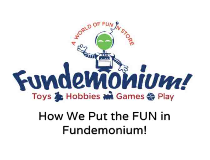 Fundemonium-$100 Fundemonium! Gift Certificate Towards a Birthday Party of Your Choice - Photo 1
