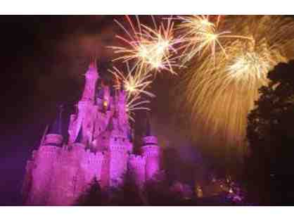 Two one-day Disney theme park passes (valid in Orlando, California, Paris and Hong Kong)
