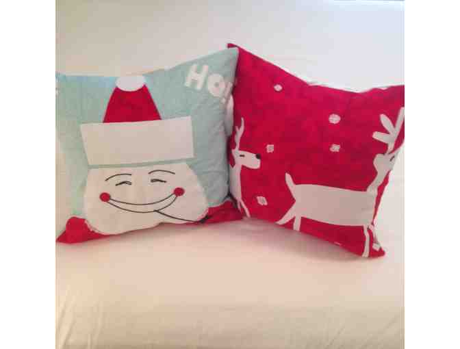 8 holiday pillows by Angel's Touch