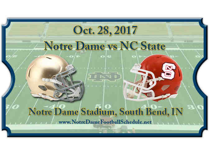 Notre  Dame vs. NC State  -TRANSFORMED STADIUM & FAN EXPERIENCE - Photo 1