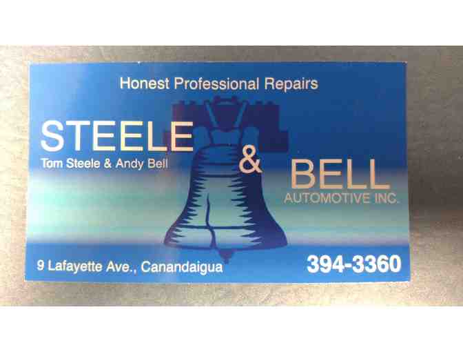 Steel & Bell Lube, Oil & Filter with Tire Rotation Plus $25 Auto Wash Gift Card