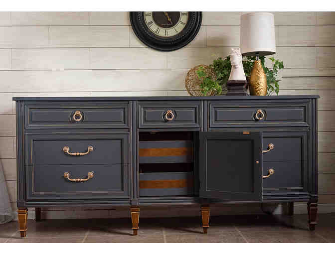Farmhouse Found Queenstown Gray Solid Wood Buffet