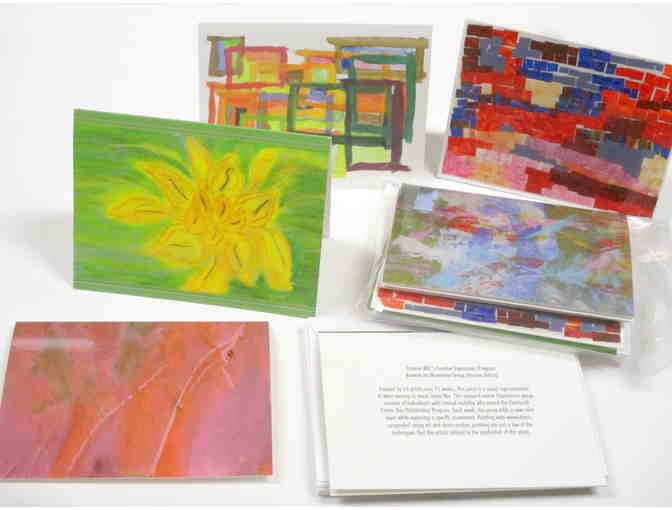 5-Pack of Creative Expressions Art Note Cards, With Envelopes