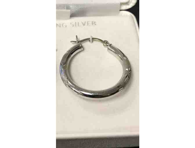 Sterling Sliver Hoop Earrings
