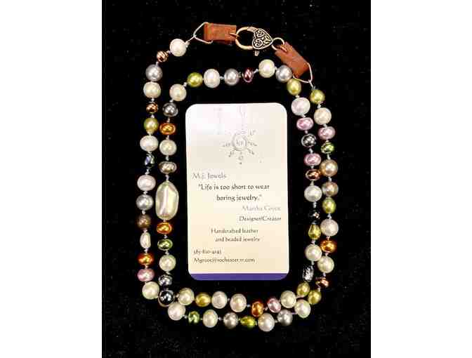 Hand Knotted Fresh Water Pearl Necklace
