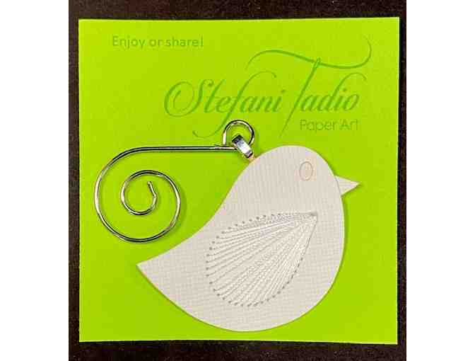 Hand-stitched Songbird Ornaments