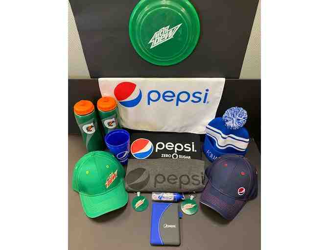 Pepsi Swag and Faro's Pizza Pack