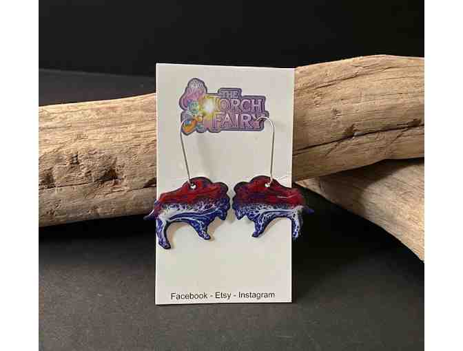 Go Bills!!!! Earrings