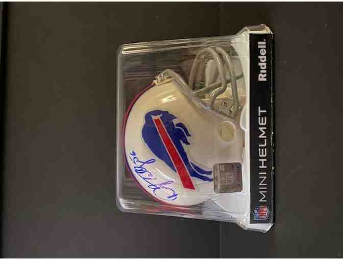 Buffalo Bills - Darryl Talley - Signed Mini Helmet
