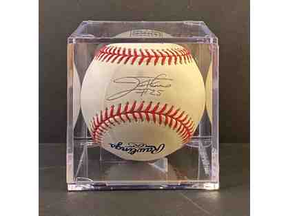 Jim Thome Autographed Baseball