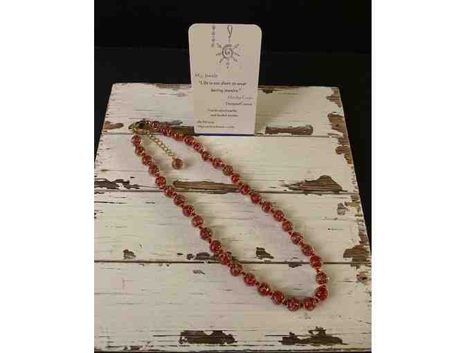 Parisian Glass Bead Necklace