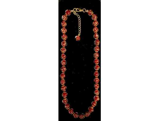 Parisian Glass Bead Necklace