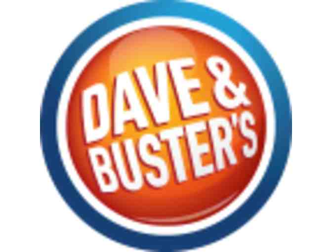 Dave & Buster's Power Cards and Food Vouchers